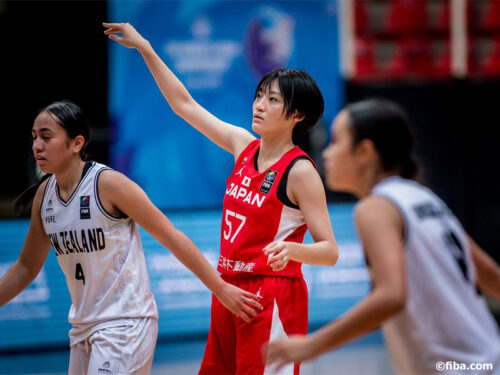 U16女子日本代表が連日の快勝劇…ニュージーランドを31点差で下す