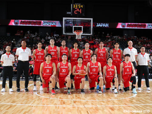 日本代表が12日にアンゴラとの公開練習試合を開催…バスケットLIVEで配信