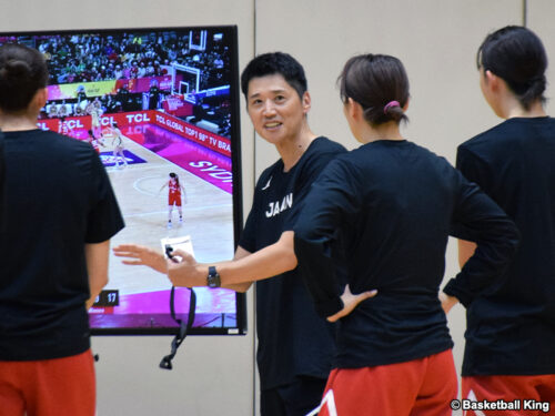 恩塚HC「課題を掴んでOQTに臨みたい」アジア大会バスケ女子日本代表のテーマとは