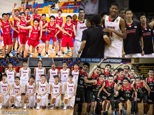 【FIBAU16アジア選手権大会】歴代男子日本代表メンバー（2009年〜2023年）