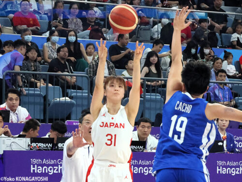 女子日本代表がアジア大会3連勝…グループステージ首位で決勝T進出