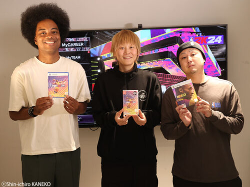 リアルな画像とプレーに大興奮!!…副島淳、髙田真希、JUNJUNが『NBA 2K24』の新たな魅力を紹介