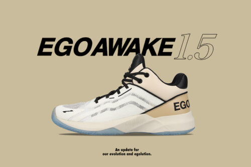 EGOZARUが競技用バスケシューズ「EGO AWAKE 1.5」の新色「NATURAL」を発売