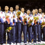 1996年アトランタ大会で金メダルを獲得したアメリカ代表