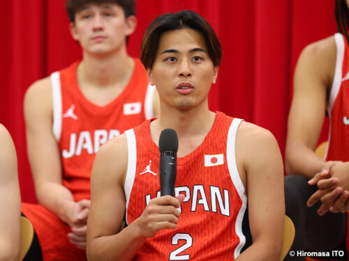 「役割をいただいて成長できた」男子日本代表キャプテンの富樫勇樹がパリ五輪へ決意