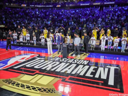昨季から始動したインシーズン・トーナメント「NBAカップ」の新ロゴと日程が発表