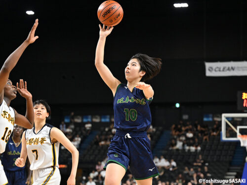 岐阜女子を得点で引っ張った三宅香菜…今後に向けて「大事な場面でシュートを決め切れるように」