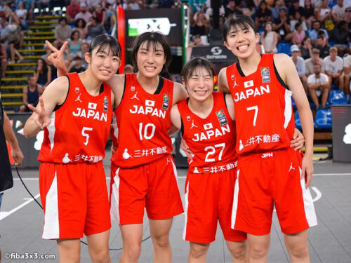 3x3女子U18日本代表が過去最高位の銀メダル！…決勝ではアメリカと2点差の大激闘