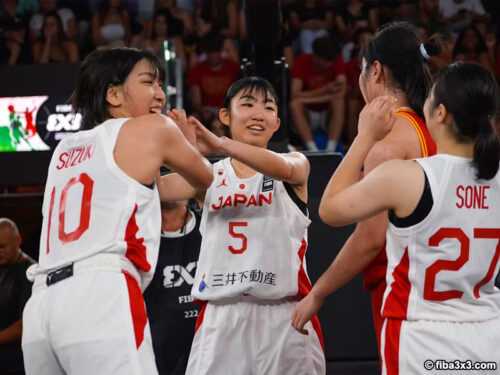 3x3U18女子日本代表がW杯決勝T進出…“最後の大会”30日深夜に決着へ