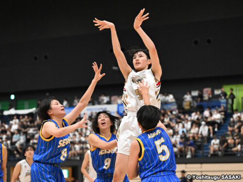 浜松開誠館が青森商を下しインハイ初戦突破…U17日本代表の“点取り屋”後藤音羽は24得点