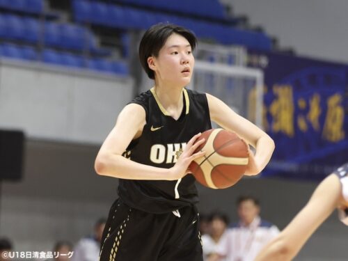 桜花学園の屋台骨・白石弥桜…U18日清食品トップリーグを通して「成長できるように」