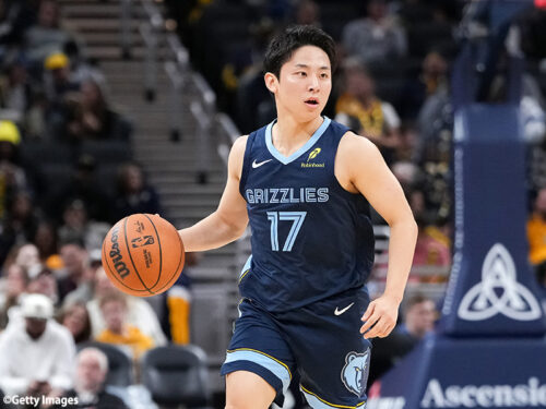 河村勇輝は4戦目の出場もNBA初得点お預け…モラントがトリプルダブル、グリズリーズ快勝