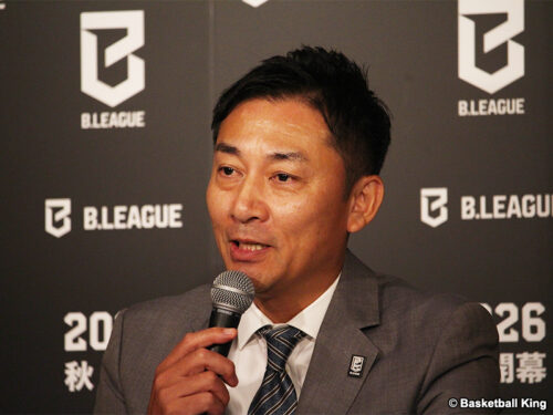 Bリーグ・島田チェアマン「状況を見守るしかない」新アリーナ“建設ストップ”の三遠＆秋田について言及