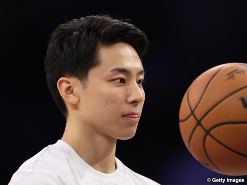 【動画】河村勇輝も八村塁もニコニコ…NBAのコートで笑顔の再会を果たした瞬間