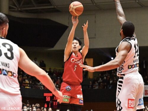 三遠が大量113得点で島根に完勝…日本代表の大浦颯太と佐々木隆成が20得点超え