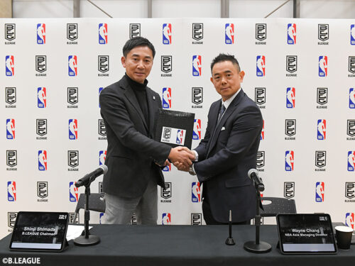 選抜チームの派遣も視野に…Bリーグがさらなる発展を目指し、NBAと戦略的提携の基本合意締結