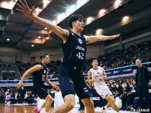 福大大濠の渡邉伶音がA千葉で初出場「もっと慣れてチームのプラスになる動きを」得点お預けもブロック披露