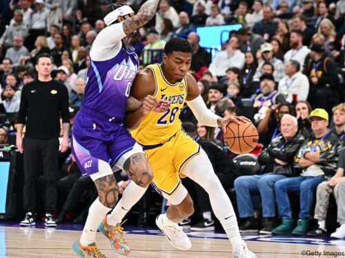 レイカーズがジャズに敗戦、連勝「6」でストップ…八村塁はチーム最多19得点