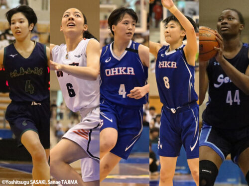 【インターハイ2025女子ベスト5】岡山で輝きを放ったスター候補生