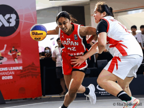 FIBA3x3ユース・ネーションズリーグ2025アジアSTOP3…2連勝中の女子日本代表が3位に