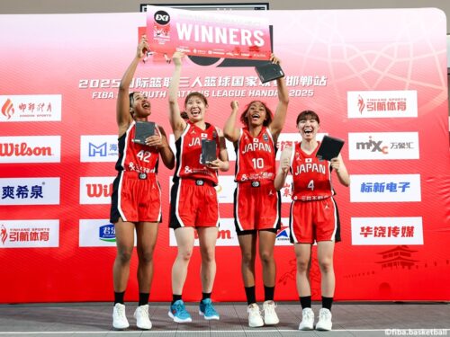 FIBA3x3ユース・ネーションズリーグ2025アジアSTOP１…女子日本代表が中国代表を破り優勝