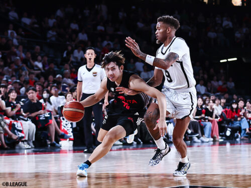 ファンの声援に「ホームを感じた」小酒部泰暉…TOYOTA ARENA TOKYOで語る今季の決意