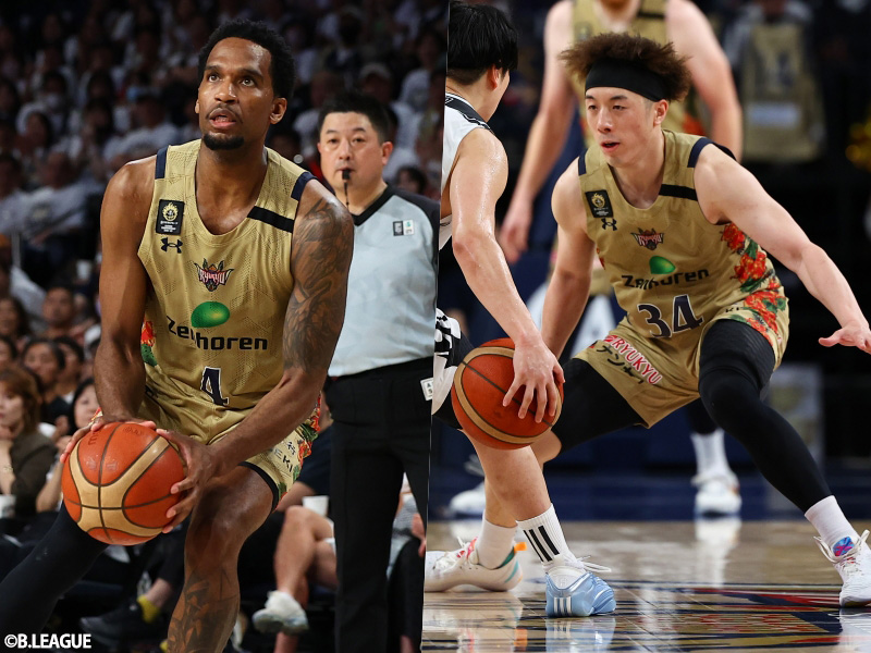 琉球ゴールデンキングス、ヴィック・ロー&小野寺祥太が2季連続W