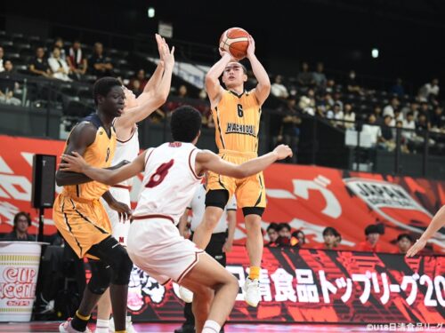 仙台大明成が八王子に競り勝ち3勝目…福大大濠は美濃加茂に快勝【日清トップリーグ男子結果】