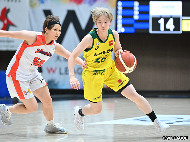 【公式】【おまけ有】wリーグ　田中こころ　ENEOSサンフラワーズ　ユニフォーム 第25回Wリーグ 📸プログラム撮影オフショット📸 🌻ENEOSサン