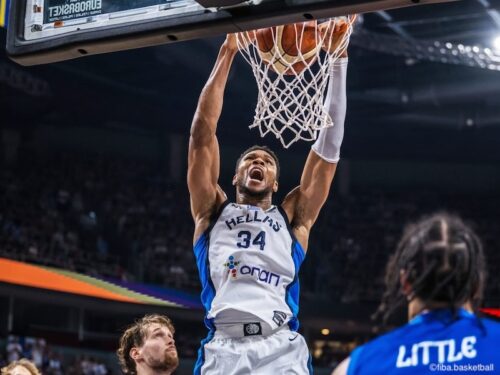 ギリシャが16年ぶりのメダル獲得、フィンランドを下して3位に…ヤニス・アデトクンボが30得点17リバウンド