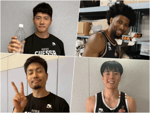 【選手アンケート】開幕直前の選手たちに迫る3つの質問！／大阪エヴェッサ編