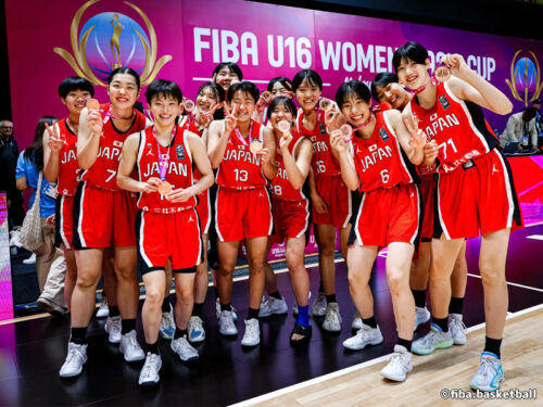 U16女子日本代表が第4Qの猛攻で中国を撃破！エース竹内みやが25得点でアジア杯3位に導く