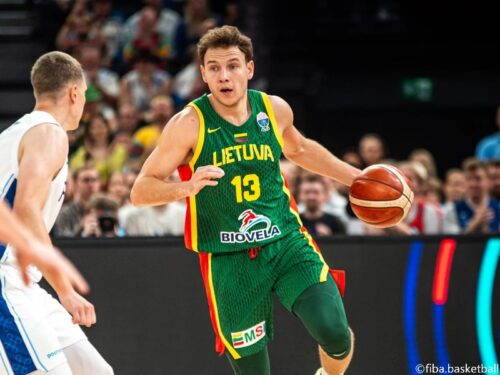 リトアニアに大打撃…司令塔ロカス・ヨクバイティスがユーロバスケット残り試合全休