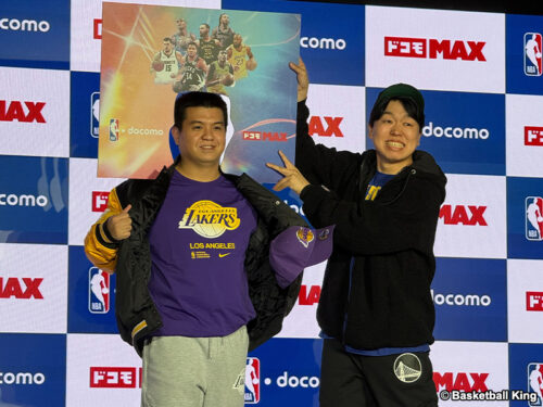 “角刈りの大先輩”NBAレジェンドの名前も浮上…ジェラードンがNBA docomo開幕イベントに登場