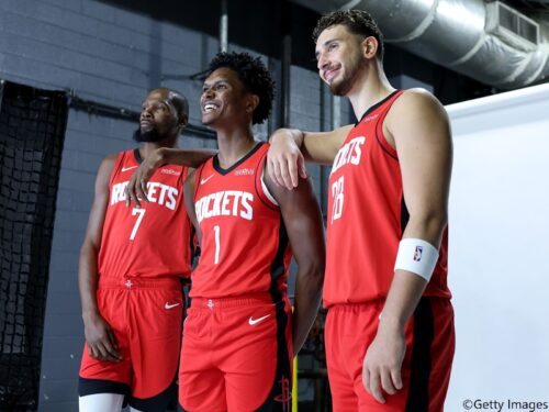 平均身長は209センチ…ロケッツがサンダーとの開幕戦で“ビッグラインナップ”を先発起用