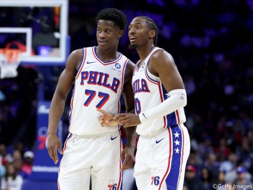 シクサーズが開幕3連勝…マクシーとエッジコムの先発ガード陣が圧巻の計186得点