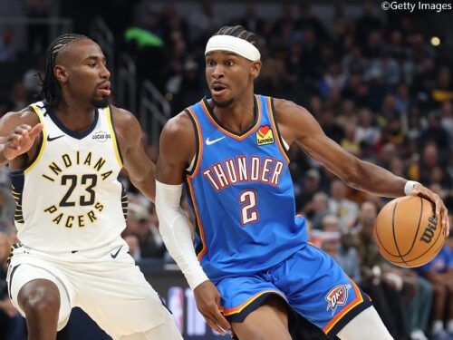 NBA史上初の開幕2戦連続で2度の延長…王者サンダーがペイサーズとの激戦を制して2連勝