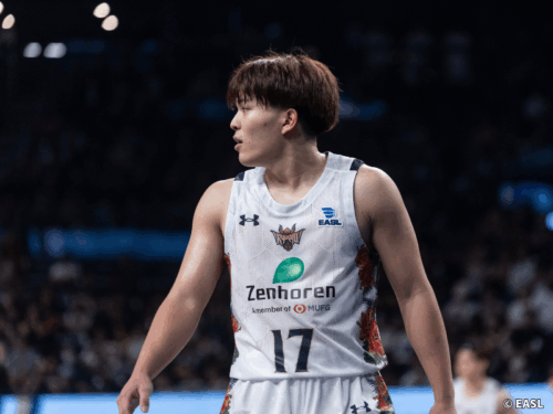 琉球が欠場者4名で迎えたEASL2戦目…出番を増やした崎濱秀斗「ケガで抜けている脇選手の分も」