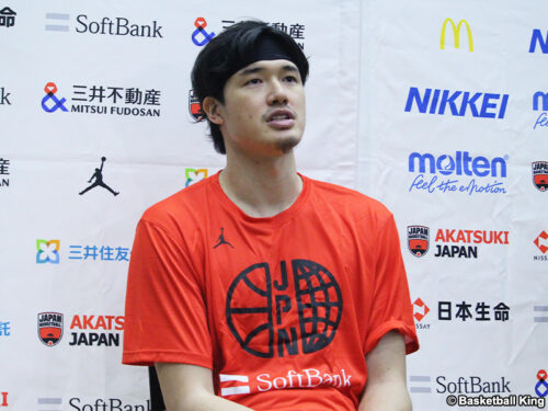 渡邊雄太が日本代表キャプテン就任「緊張感を持ってやれている」W杯予選へ始動