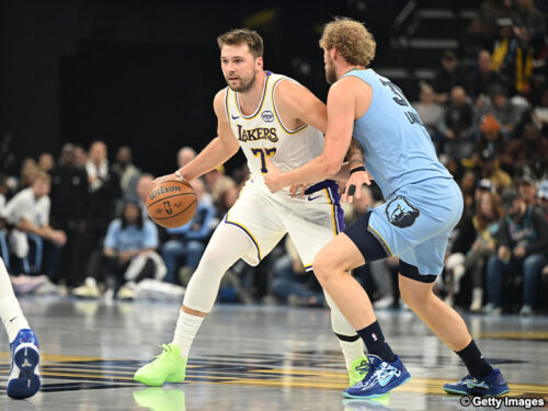 レイカーズがNBAカップ白星発進…ドンチッチ復帰戦で44得点、八村は38分出場9得点