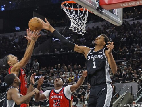 ウェンバンヤマがNBA歴代3位の96試合連続でブロックショットを記録中…上位2人は？