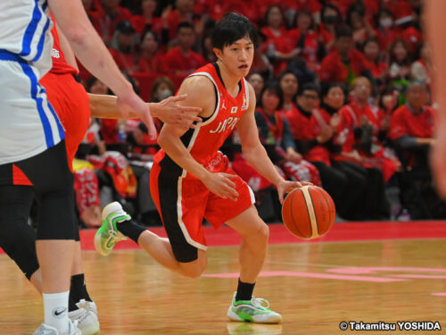 日本代表・齋藤拓実「流動性あるバスケ展開できた」バックアップPGの富樫＆安藤にも言及