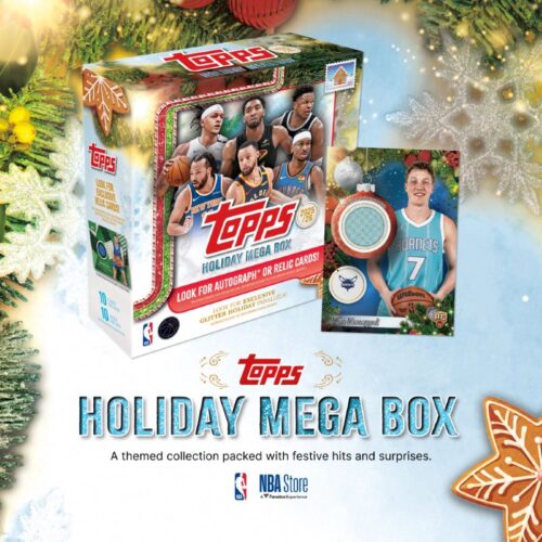 ホリデーデザインのNBAカード最新作が登場…11月14日に「NBA Store Japan」にて100箱限定で販売