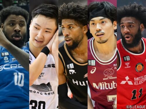 【B1スタッツランキング】第7節55得点のPFが得点ランク首位浮上…3P成功率トップは37歳PG