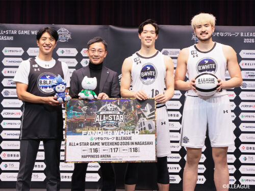 オールスターのチケット販売概要が決定…12月3日に長崎ヴェルカのファンクラブ会員先行、3日間通し券も販売