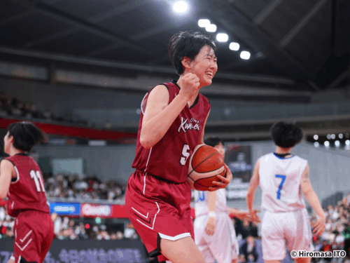 「楽しむ」が呼んだ大阪薫英のウインターカップ初優勝…エース三輪美良々は30得点で有終の美