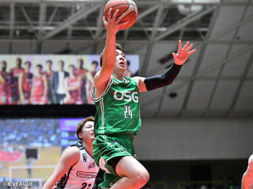 今季初出場を飾った佐々木隆成「プレーで恩返ししていきたい」…左アキレス腱断裂の大ケガ乗り越え