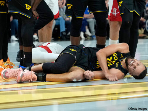 NBA docomo | ステフィン・カリーの負傷状況をウォリアーズが更新…再