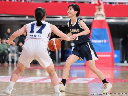 京都精華学園・吉田ひかり「まだまだだと思います」ウインターカップ4連覇へ前進も引き締める