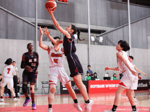 インハイ準Vの日本航空北海道がウインターカップ初戦突破…カマラ＆庵原がダブルダブルの活躍